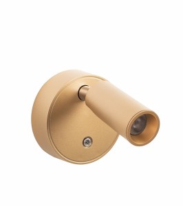 Lampa ścienna SHP PICKET złota