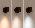 Lampa ścienna SHP PICKET brązowa