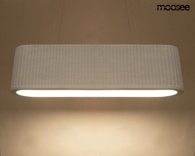 MOOSEE lampa wisząca MAZAYA biała