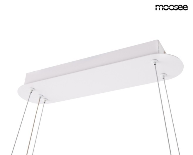 MOOSEE lampa wisząca MAZAYA biała