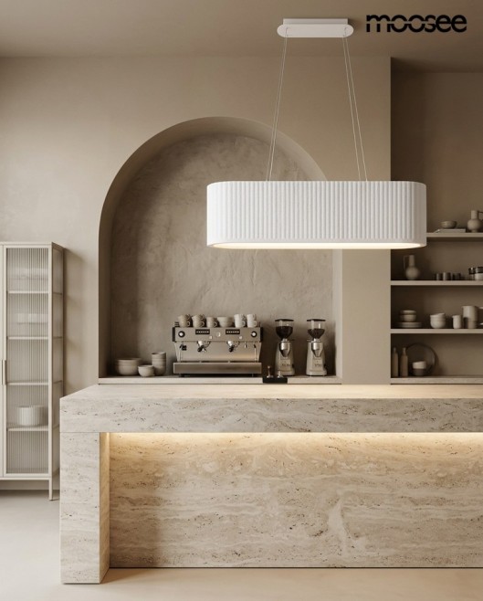 MOOSEE lampa wisząca MAZAYA biała