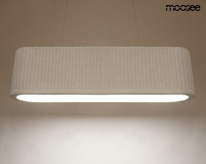 MOOSEE lampa wisząca MAZAYA biała