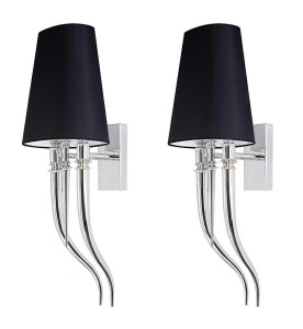 MOOSEE zestaw 2 sztuk lamp ściennych      DEVIL WALL 1 czarny