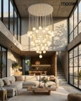 MOOSEE lampa wisząca CANNON DISC 50       złota
