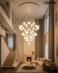 MOOSEE lampa wisząca CANNON DISC 50       złota