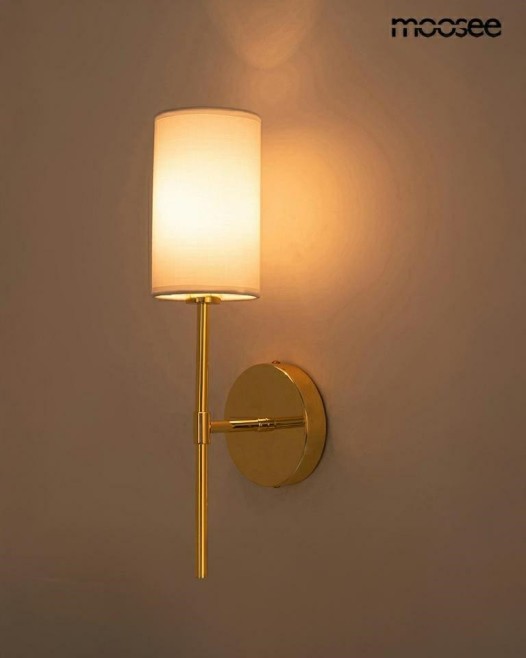 MOOSEE zestaw 2 lamp ściennych IMPERIO    złoty