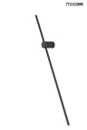 MOOSEE zestaw 2 lamp ściennych OMBRE 120  czarny