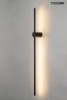MOOSEE zestaw 2 lamp ściennych OMBRE 120  czarny