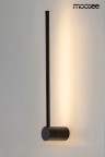 MOOSEE zestaw 2 lamp ściennych OMBRE 60   czarny