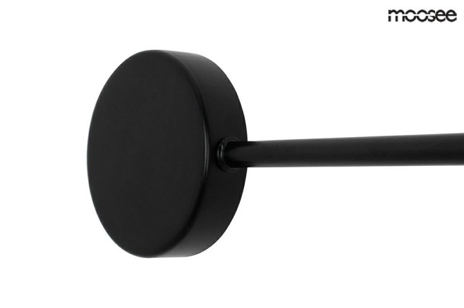 MOOSEE zestaw 2 lamp ściennych SHADOW 4   CLOSE czarny