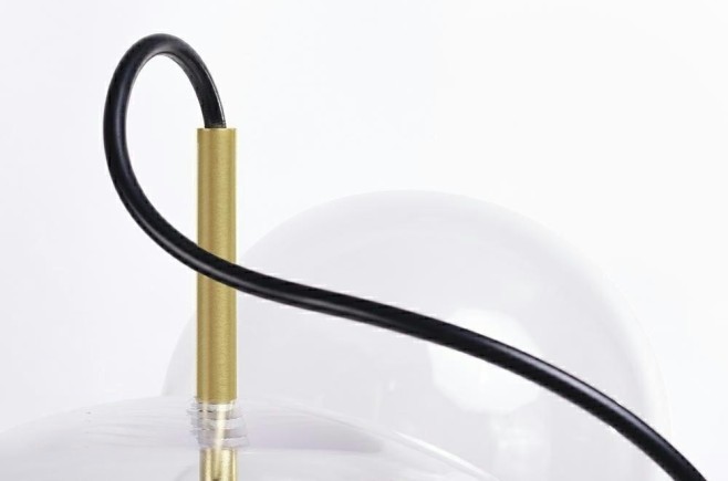 MOOSEE zestaw 2 lamp wiszących CAPRI 4    złoty