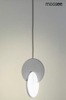 MOOSEE zestaw 2 lamp wiszących DISCO      srebrny