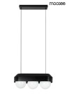 MOOSEE zestaw 2 lamp wiszących DROPS 3    czarny