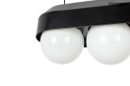 MOOSEE zestaw 2 lamp wiszących DROPS 3    czarny