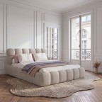 Łóżko tapicerowane SF1110P | 180x200 | Boucle | Ecru #33 - 5