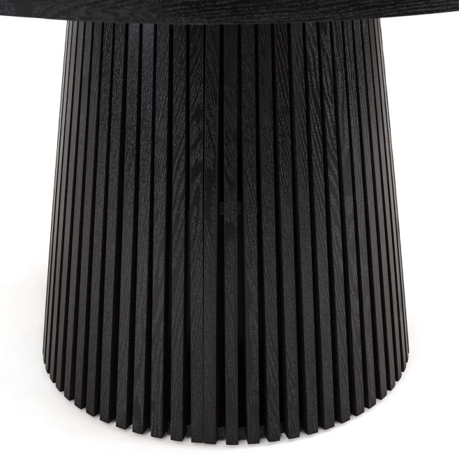Stół okrągły rozkładany IMPERIAL | 120/160/200 Czarny | blat ceramiczny - 11