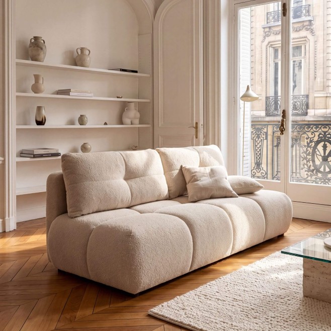 Sofa MILO Boucle Beżowy Aranżacja.jpg
