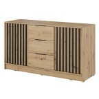 NELLY komoda 3D dąb artisan z czarnymi lamelami.jpg