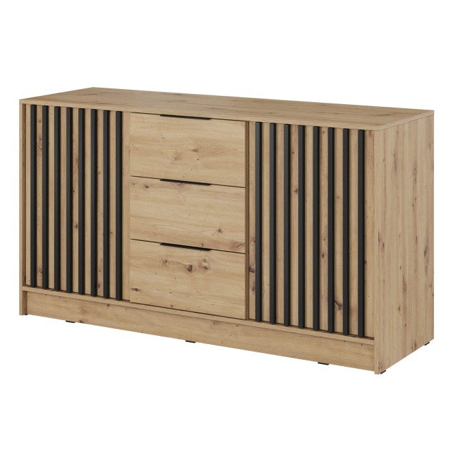 NELLY komoda 3D dąb artisan z czarnymi lamelami.jpg