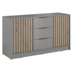 Komoda NELLY 3D Szary Lamele artisan 2.jpg