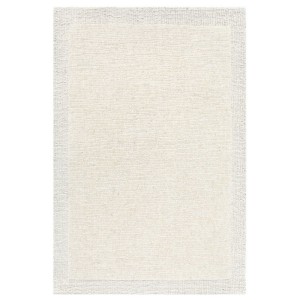 Dywan wełniany SOFTLINE | Kremowy | Ręcznie tkany