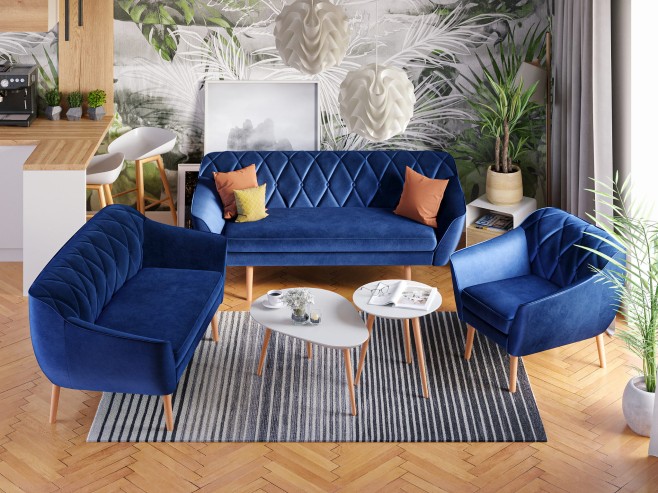 Sofa skandynawska 3 osobowa