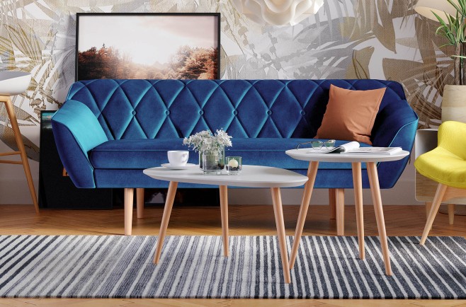 Sofa skandynawska 3 osobowa