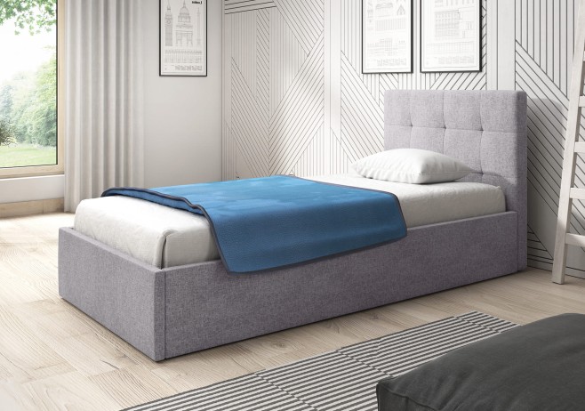 Łóżko jednoosobowe z pojemnikiem 80x200