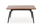 CAMBELL stół rozkładany, blat - naturalny, nogi - czarny (2p=1szt)