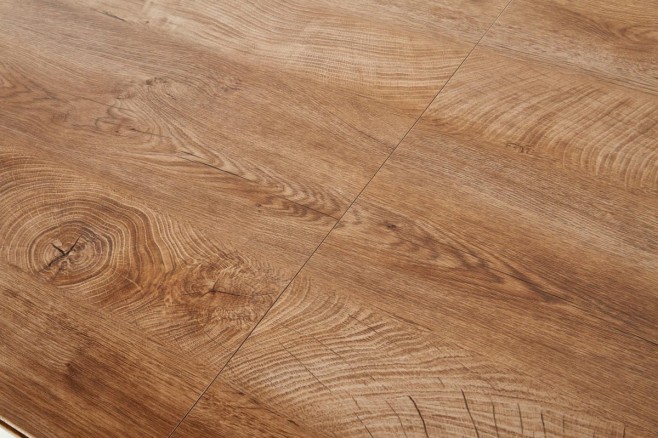 CAMBELL stół rozkładany, blat - naturalny, nogi - czarny (2p=1szt)