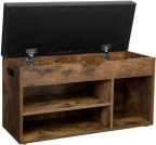 Szafka na buty z siedziskiem LHS30BX 2036 rustykalny brąz