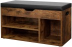 Szafka na buty z siedziskiem LHS30BX 2036 rustykalny brąz