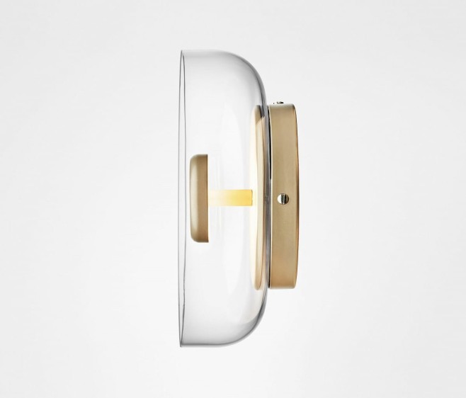 MOOSEE lampa ścienna EDEN WALL złota