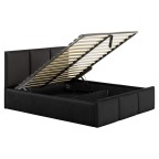 łóżko sypialniane 140x200 z pojemnikiem velutto 20