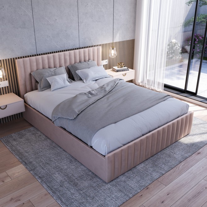 łóżko 180x200 z pojemnikiem