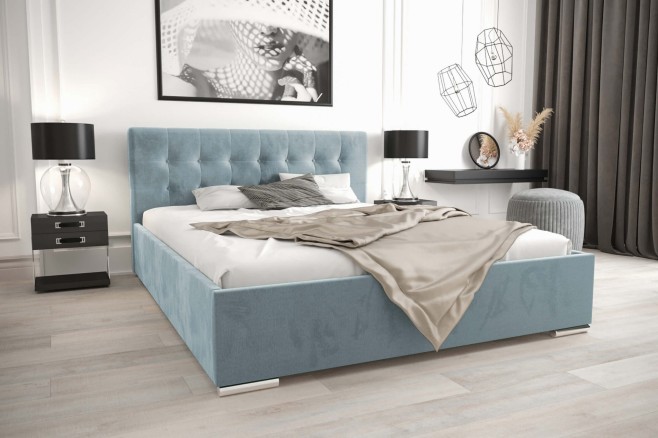 łóżko 160x200 z pojemnikiem monolith 72