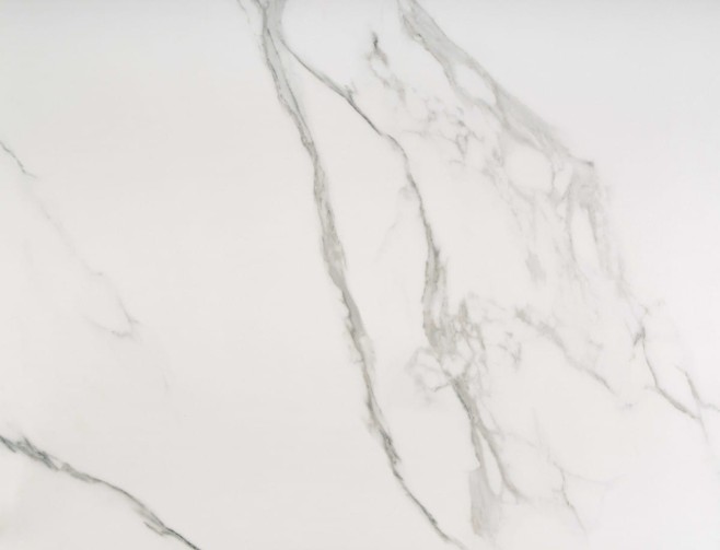 VIVALDI stół rozkładany blat - biały marmur, nogi - biały (2p=1szt)