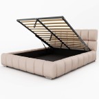 łóżko 140x200 z pojemnikiem DALLAS