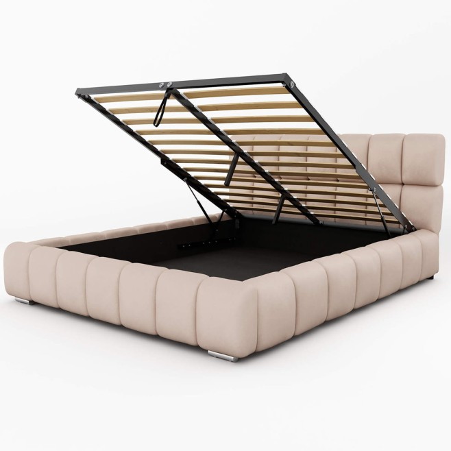 łóżko 140x200 z pojemnikiem DALLAS