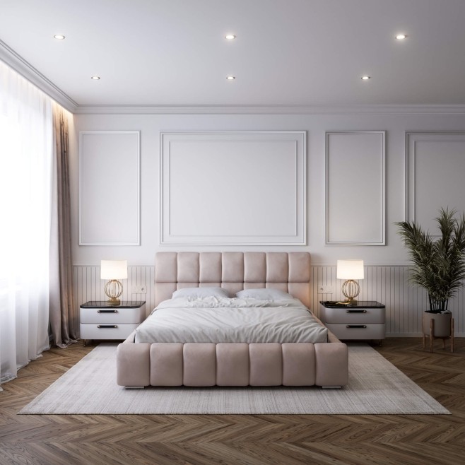 łóżko 140x200 z pojemnikiem