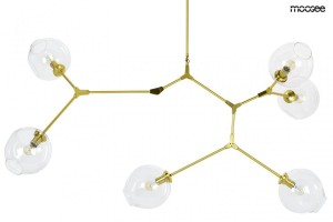 MOOSEE lampa wisząca SPLIT 6 złota