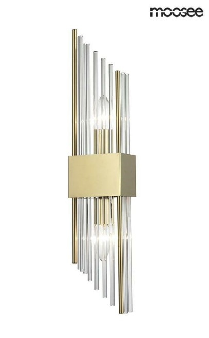 MOOSEE lampa ścienna SLANT złota