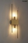MOOSEE lampa ścienna SLANT złota
