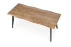 DICKSON 2 stół rozkładany 150-210/90 cm, blat - naturalny, nogi - czarny (2p=1szt)