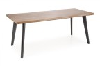 DICKSON 2 stół rozkładany 150-210/90 cm, blat - naturalny, nogi - czarny (2p=1szt)