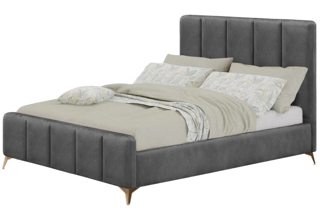 łóżko 120x200 na złotych nóżkach