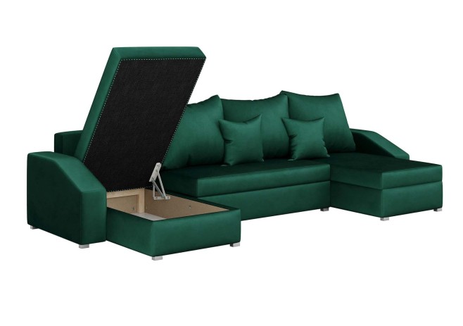 narożnik z pojemnikiem