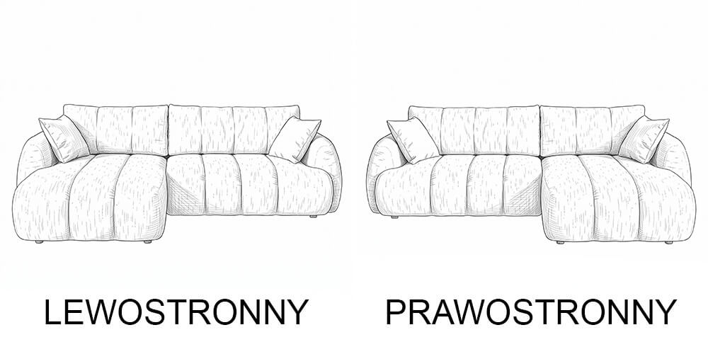 Nowoczesny narożnik SOREL
