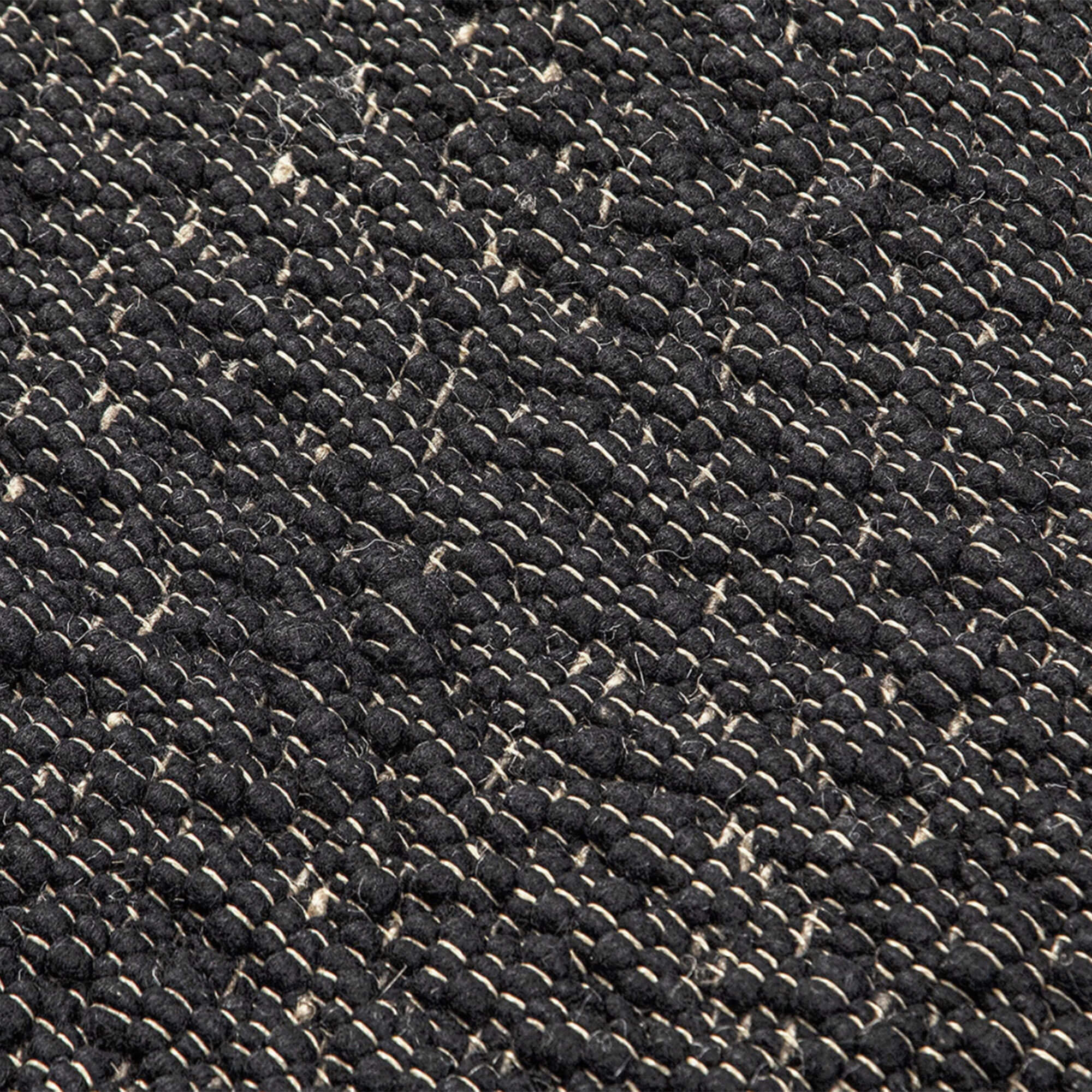 Zdjęcie produktu Dywan wełniany STONES Black | Czarny | Ręcznie tkany