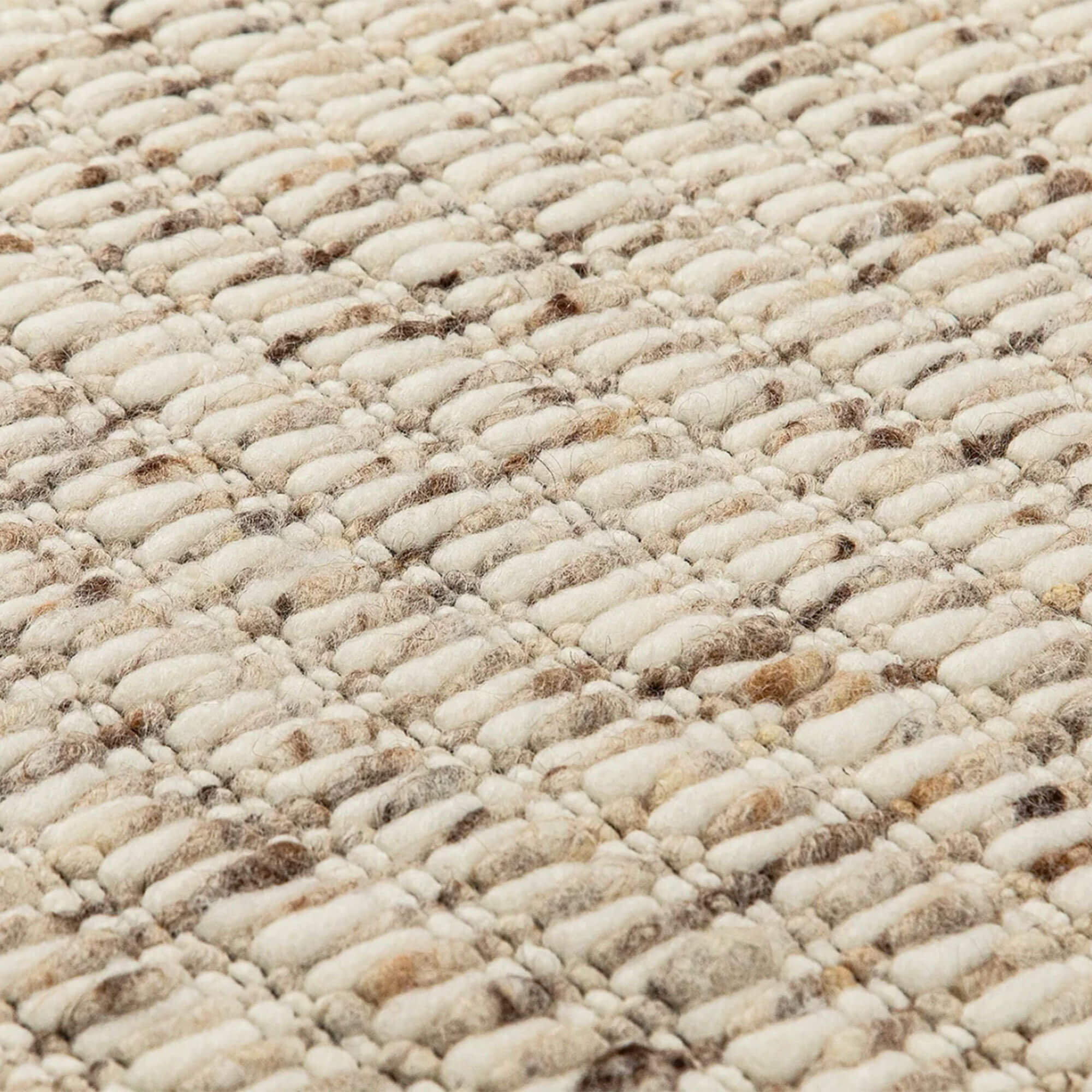 Zdjęcie produktu Dywan wełniany NEST Beige | Beżowy | Ręcznie tkany